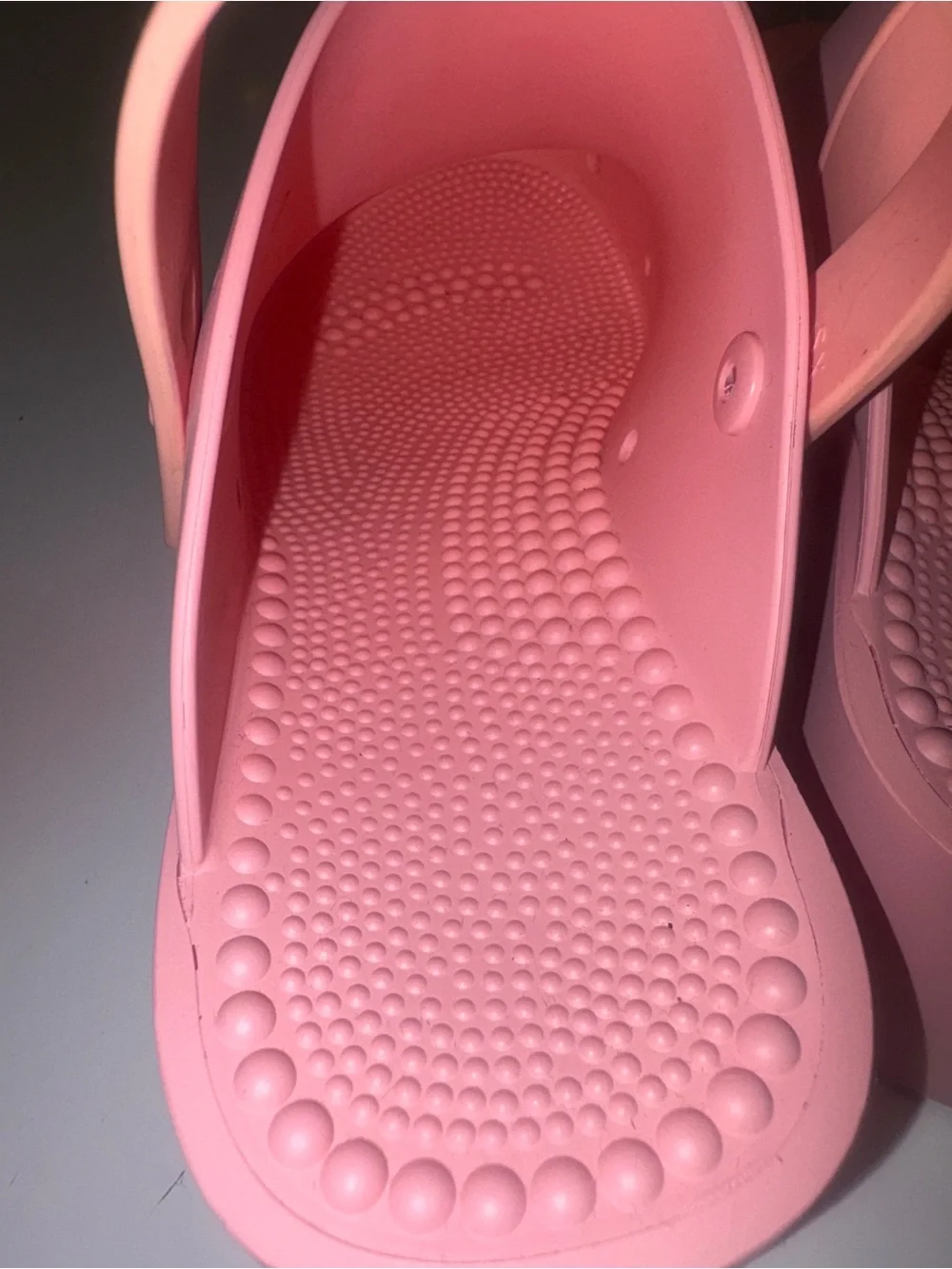 Platform Clog Sandals in Pink
